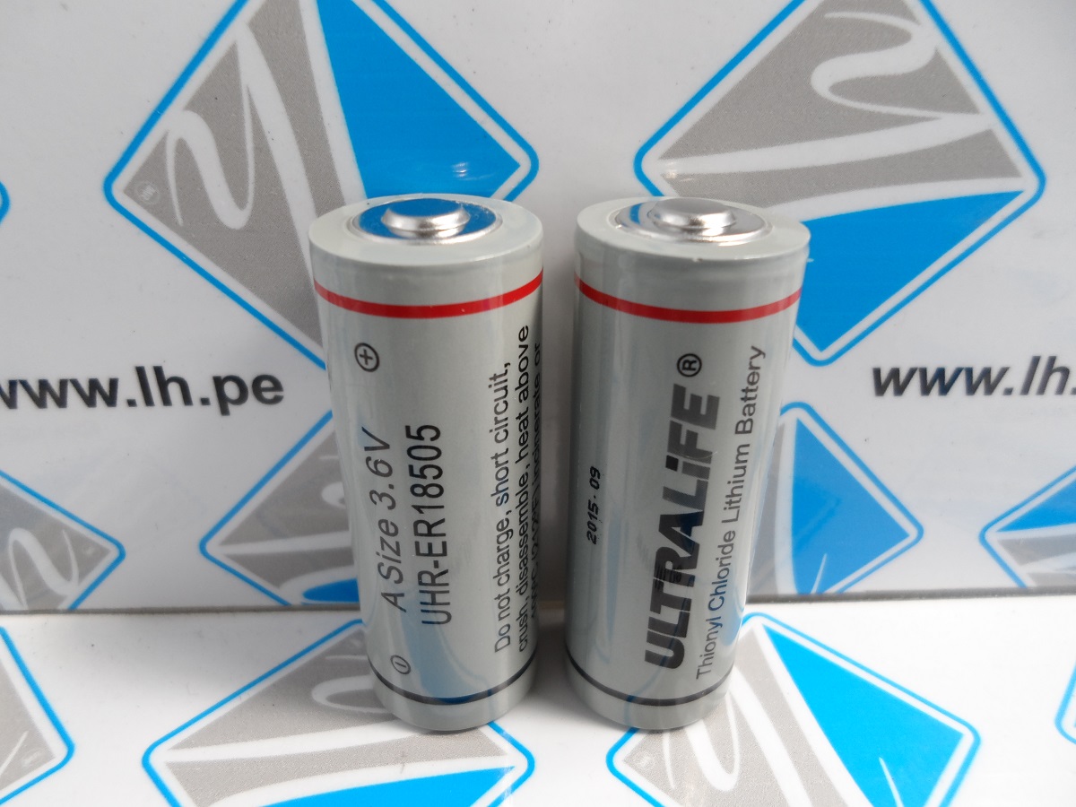 UHR-ER18505    Batería Lithium Tipo A, 3.6V, 4.00Ah